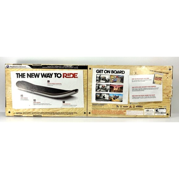 Tony Hawk Ride Skateboard Controller Sony PlayStation 3 No Dongle Tested OEM Box - Picture 2 of 10